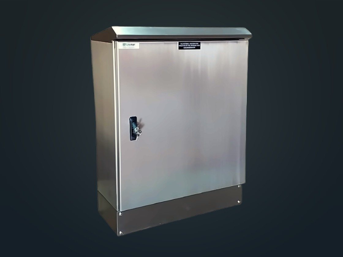 FerroGuard stainless steel distribution board with rain canopy